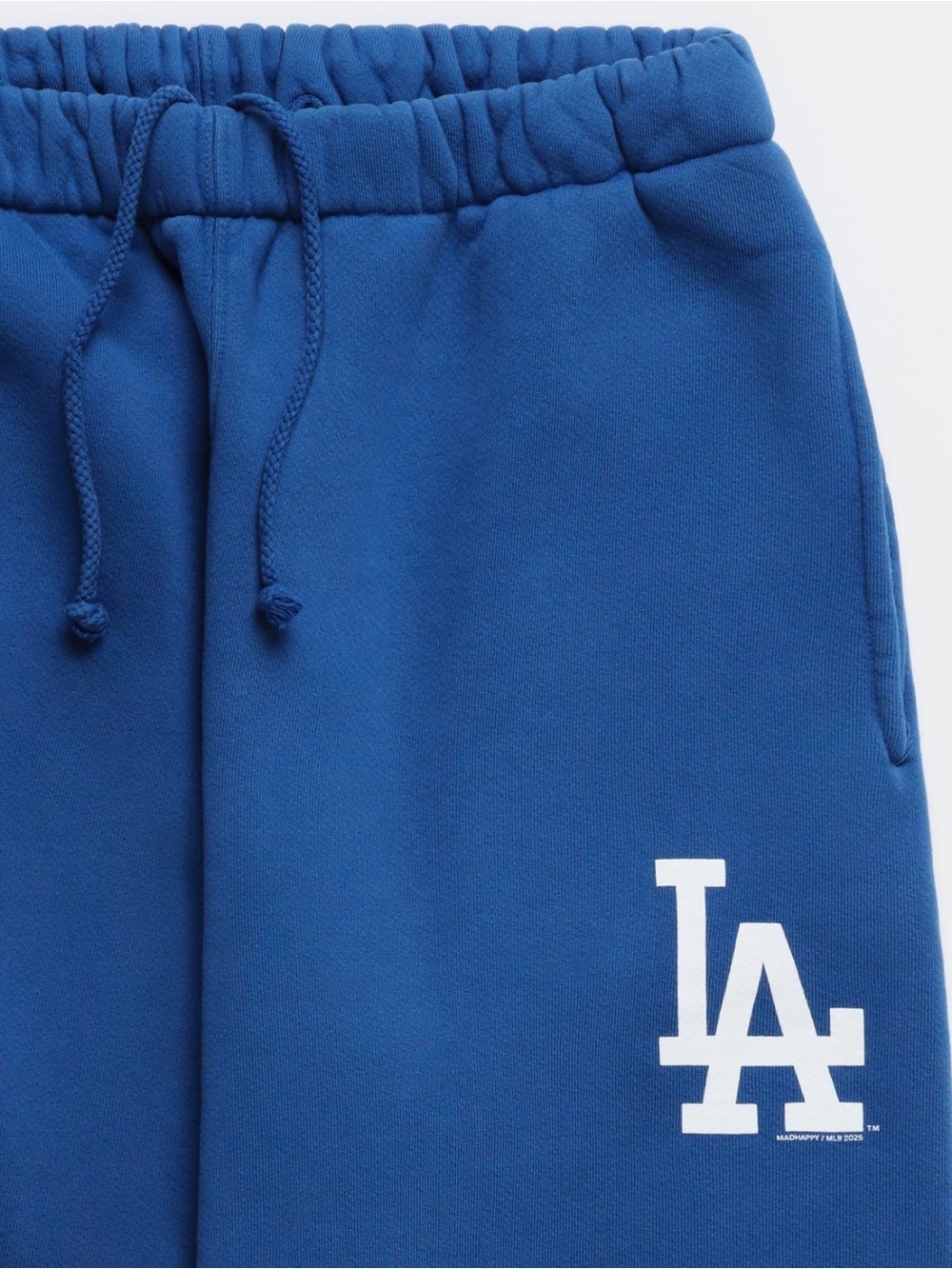 Madhappy Blue Dodgers Joggers with White LA & Side Logo - Picture 3 of 3